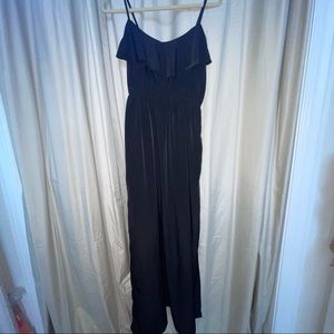 Black maxi dress